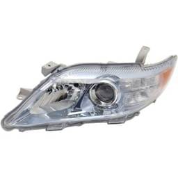 Headlight Compatible With 2010-2011 Toyota Camry 2.4L 3.5L I4 Left Driver Side Halogen Repty100126