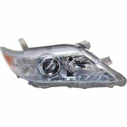 Headlight Compatible With 2010-2011 Toyota Camry 2.4L 3.5L I4 Right Passenger Side Halogen
