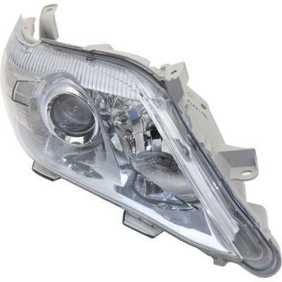 Headlight Compatible With 2010-2011 Toyota Camry 2.4L 3.5L I4 Right Passenger Side Halogen thumbnail 3