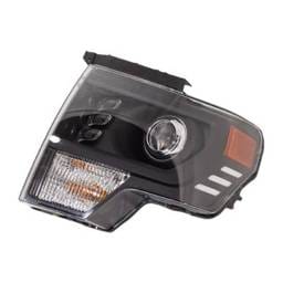 Headlight Compatible With 2009-2014 Ford F-150 3.5L 3.7L V6 Duratec Ti-Vct Boss Left Driver Side Led