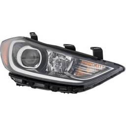 Headlight Compatible With 2017-2018 Hyundai Elantra 2.0L 1.4L I4 Right Passenger Side Xenon