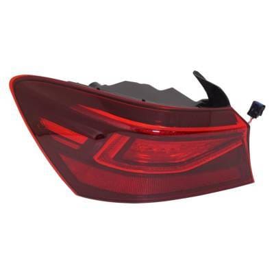 New Led Outer Left Tail Light Compatible With Kia Forte Ex Sedan 4 Door 2.0L 2019 2020 2021 By Part