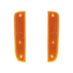 New Pair Of Turn Signal Lights Compatible With Jeep Cherokee 1997-2001 55055146 Ch2551118 55055147