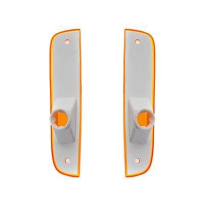 New Pair Of Turn Signal Lights Compatible With Jeep Cherokee 1997-2001 55055146 Ch2551118 55055147 thumbnail 6