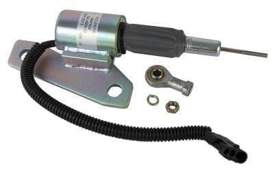 New 12 Volt Shut Down Solenoid Compatible With Cummins 6Bt Hyundai R225-7 R220-5 3991624
