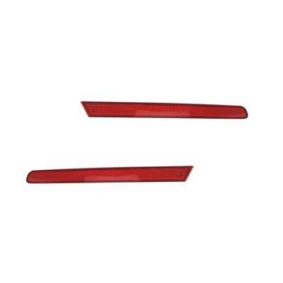 New Pair Of Reflector Lights Compatible With Ford Explorer 2011-15 Fo1185100 Fo1184100 Bb5z 15A448 B thumbnail 2