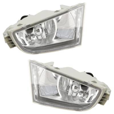 New Front Left And Front Right Fog Light Compatible With Acura Honda Mdx Base Mdx Touring 2001-2008