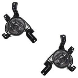 New Front Left And Front Right Fog Light Compatible With Honda Cr-V Ex Cr-V Ex-L 2007-2009 By