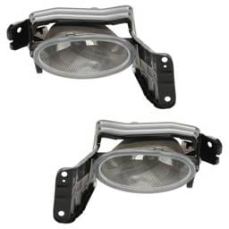 New Front Left And Front Right Fog Light Compatible With Honda Accord Crosstour Ex-L 6 Cyl 3.5L