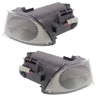 New Front Left And Front Right Fog Light Compatible With Lexus Is300 Base 6 Cyl 3.0L Is300 thumbnail 3