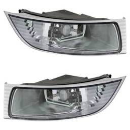 New Front Left And Front Right Fog Light Compatible With Lexus Gx470 Base 8 Cyl 4.7L 2003-2009 By