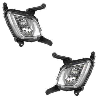 New Front Left And Front Right Fog Light Compatible With Kia Sorento Sxl Sorento Sx 2016-2018 By