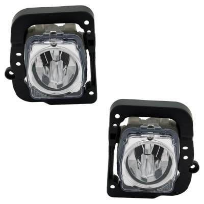 New Front Left And Front Right Fog Light Compatible With Acura Mdx Base 6 Cyl 3.5L Mdx Sh-Awd 6 Cyl