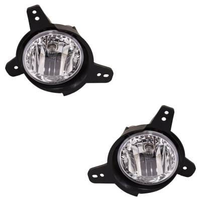 New Front Left And Front Right Fog Light Compatible With Chevrolet Sonic Premier 4 Cyl 1.4L Sonic Ls