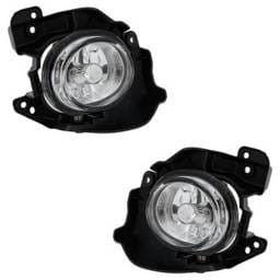 New Front Left And Front Right Fog Light Compatible With Mazda 3 Mazdaspeed 4 Cyl 2.3L 2010-2013 By