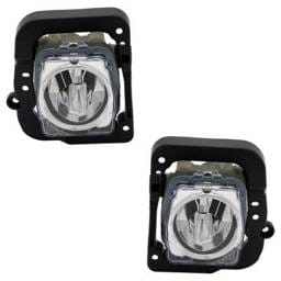 Front Left And Front Right Fog Light Compatible With Acura Mdx Base 6 Cyl 3.5L Mdx Sh-Awd 6 Cyl 3.5L