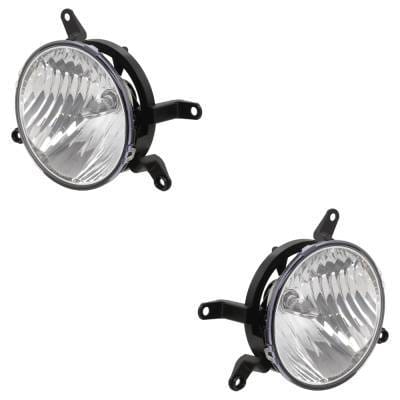 New Front Left And Front Right Fog Light Compatible With Ford Mustang Gt 8 Cyl 4.6L 2005-2009 thumbnail 3