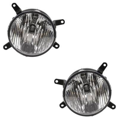 New Front Left And Front Right Fog Light Compatible With Ford Mustang Gt 8 Cyl 4.6L 2005-2009 By