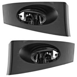 New Front Left And Front Right Fog Light Compatible With Honda Fit Base 4 Cyl 1.5L Fit Lx 4 Cyl 1.5L
