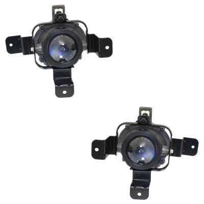 New Front Left And Front Right Fog Light Compatible With Chevrolet Spark Lt Spark Ls 2013-2015 By