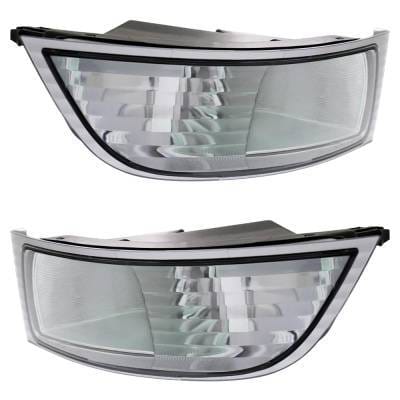 New Front Left And Front Right Fog Light Compatible With Lexus Gx470 Base 8 Cyl 4.7L 2003-2009 By thumbnail 5