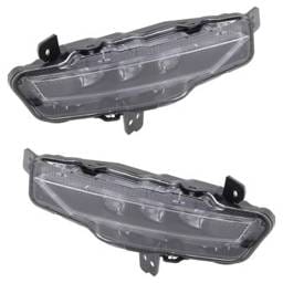 New Front Left And Front Right Fog Light Compatible With Acura Rdx Sh-Awd 4 Cyl 2.0L Ilx Base 4 Cyl