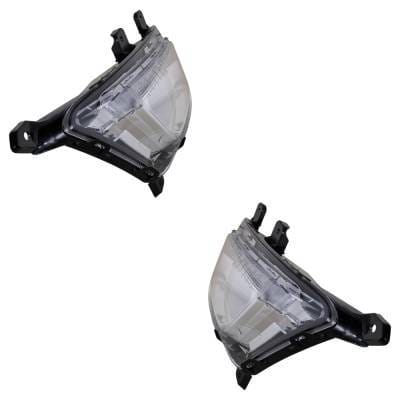 New Front Left And Front Right Fog Light Compatible With Chevrolet Equinox Ltz 2016 By 23375568 thumbnail 5