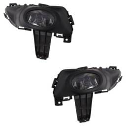 New Front Left And Front Right Fog Light Compatible With Mazda 3 Gs 4 Cyl 2.0L 3 I 4 Cyl 2.0L