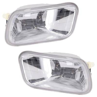 New Front Left And Front Right Fog Light Compatible With Dodge Ram 2500 Outdoorsman 8 Cyl 6.4L 2500