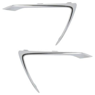 New Pair Of Grille Trim Compatible With Chevrolet Cruze Diesel 4 Cyl 1.6L Cruze Lt 4 Cyl 1.4L 2019 thumbnail 5