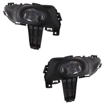 New Front Left And Front Right Fog Light Compatible With Mazda 3 Sp23 4 Cyl 2.3L 3 I 4 Cyl 2.0L