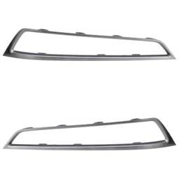 New Pair Of Grille Trim Compatible With Acura Mdx Base 2010-2013 By Ac1038111 71109Stxa00 Ac1039111