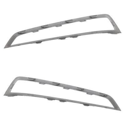 New Pair Of Grille Trim Compatible With Acura Mdx Base 2010-2013 By Ac1038111 71109Stxa00 Ac1039111 thumbnail 11