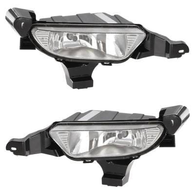 New Front Left And Front Right Fog Light Compatible With Ford Five Hundred Se 6 Cyl 3.0L Five