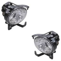 New Front Left And Front Right Fog Light Compatible With Hyundai Accent Base Accent Gls 2003-2006 By
