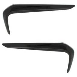 New Pair Of Grille Trim Compatible With Bmw 530I Base 540I Base 2017-2020 By Bm1046142 Bm1047142