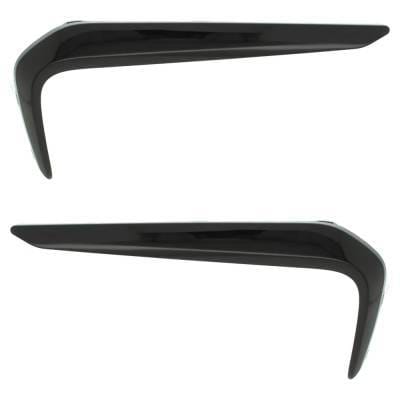 New Pair Of Grille Trim Compatible With Bmw 530I Base 540I Base 2017-2020 By Bm1046142 Bm1047142