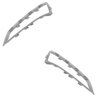 New Pair Of Grille Trim Compatible With Acura Mdx Base 2010-2013 By Ac1038111 Ac1039111 71104Stxa00 thumbnail 13