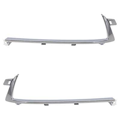 New Pair Of Grille Trim Compatible With Chevrolet Camaro Ss Camaro Lt 2014-2015 By Gm1212106