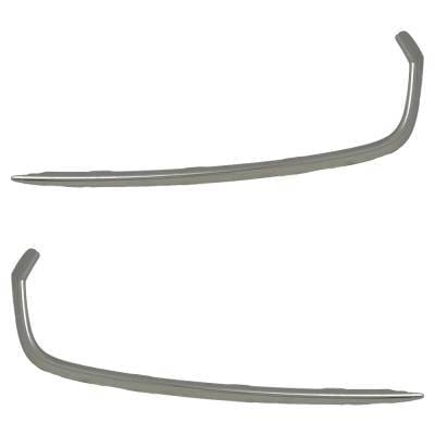 New Pair Of Grille Trim Compatible With Acura Tlx Sh-Awd 6 Cyl 3.5L Tlx Base 6 Cyl 3.5L 2018-2020 By thumbnail 5