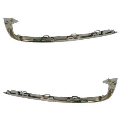 New Pair Of Grille Trim Compatible With Acura Tlx Base 6 Cyl 3.5L Tlx Sh-Awd 6 Cyl 3.5L 2018-2020 By thumbnail 9
