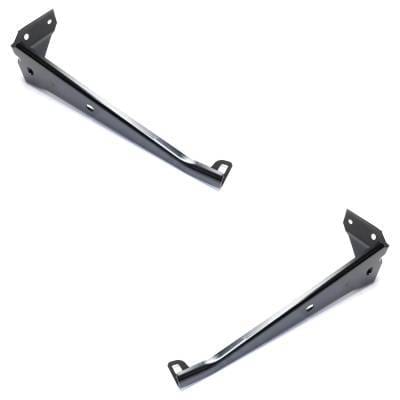 New Pair Of Grille Bracket Compatible With Ford F-150 Stx F-150 Xlt 2009-2014 By Fo1207124 Fo1207125 thumbnail 3