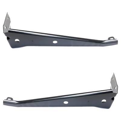 New Pair Of Grille Bracket Compatible With Ford F-150 Stx F-150 Xlt 2009-2014 By Fo1207124 Fo1207125 thumbnail 7