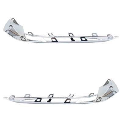 New Pair Of Grille Trim Compatible With Bmw 530E Xdrive Base 4 Cyl 2.0L 530E Base 4 Cyl 2.0L thumbnail 9