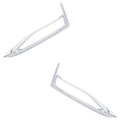 New Pair Of Grille Trim Compatible With Bmw 530I Xdrive Base 4 Cyl 2.0L 530E Xdrive Base 4 Cyl 2.0L thumbnail 3