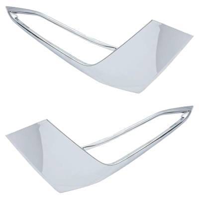 New Pair Of Grille Trim Compatible With Bmw 530I Xdrive Base 4 Cyl 2.0L 530E Xdrive Base 4 Cyl 2.0L thumbnail 5