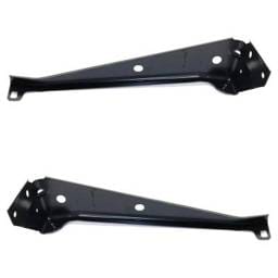 New Pair Of Grille Bracket Compatible With Ford F-150 Limited F-150 Xlt 2009-2014 By Fo1207124