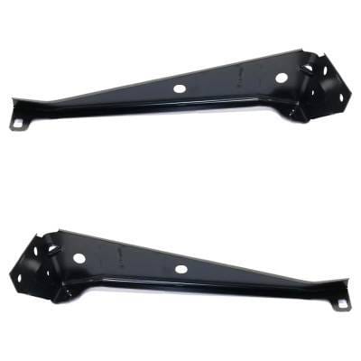 New Pair Of Grille Bracket Compatible With Ford F-150 Harley-Davidson Edition F-150 Stx 2009-2014 By