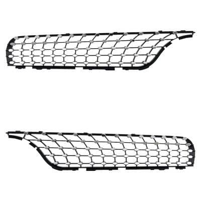 Left Upper And Right Upper Grille Assembly Compatible With Mercedes Benz Glc43 Amg 4Matic 6 Cyl 3.0L