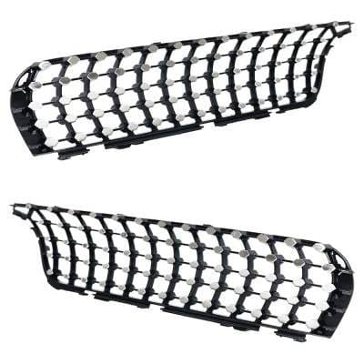 Left Upper And Right Upper Grille Assembly Compatible With Mercedes Benz Glc43 Amg 4Matic 6 Cyl 3.0L thumbnail 3